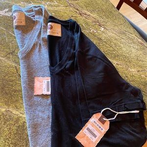 Two Men’s Leyton Astor V-neck T-shirt’s